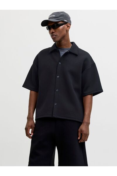 Jack & Jones Hemd Oversize Cropped Fit Hemd
