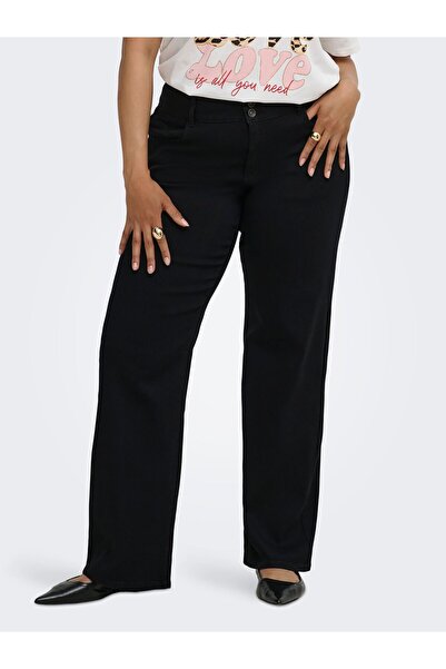 Only Carmakoma Jeans mit weitem Bein CARANNA Hohe Taille Weiter Beinschnitt J...