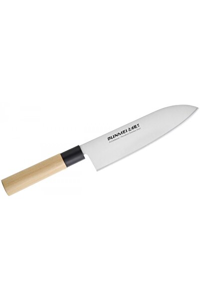 Bunmei Cutut de bucatarie, Bunmei, Inox, 18 cm, Argintiu/Bej