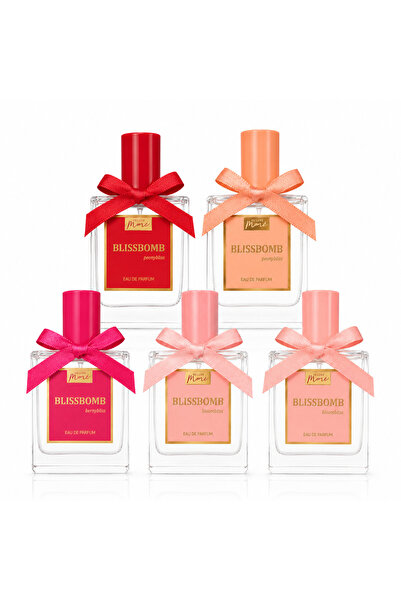 SENTIO Apă de parfum pentru femei Deluxe Moré Blissbomb Collection, set 5 aro...