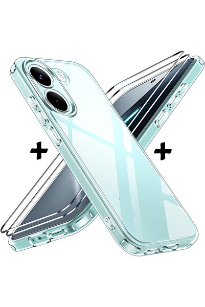 m.tk moveteck Xiaomi Poco X8 Pro Uyumlu Kılıf Kamera Çıkıntılı Korumalı Yumuş...
