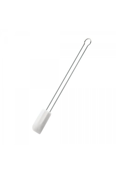 ROESLE Spatula siliconica alba 26cm, Roesle, rezistenta la temperaturi, cu ma...