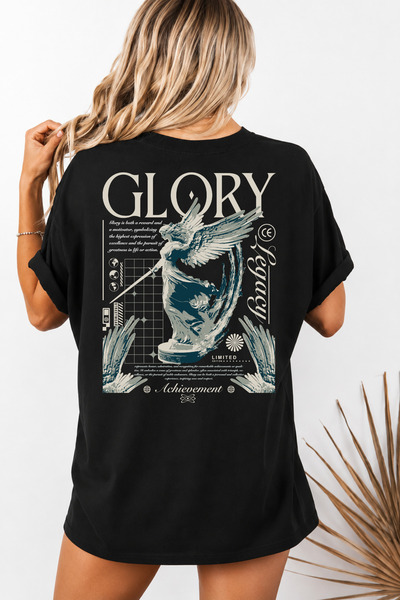Auryne Jewelry Oversize Retro Y2K Vintage Streetwear Street Style Unisex Cust...