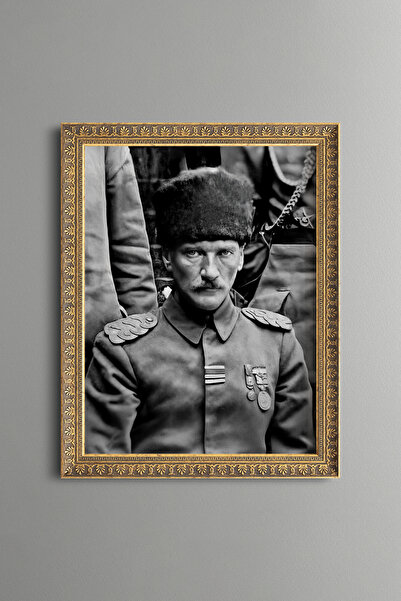 epiqart Ataturk - Vintage Patterned Painting - Fine Model