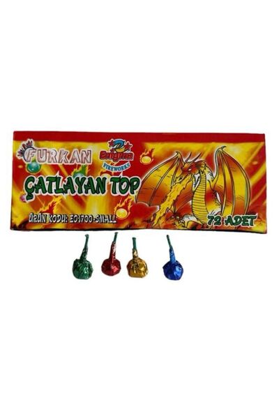 Köy Tohumları 1 Box of 72 Pieces of Old Nostalgic Çatlaning1 Top Torpil1 with...
