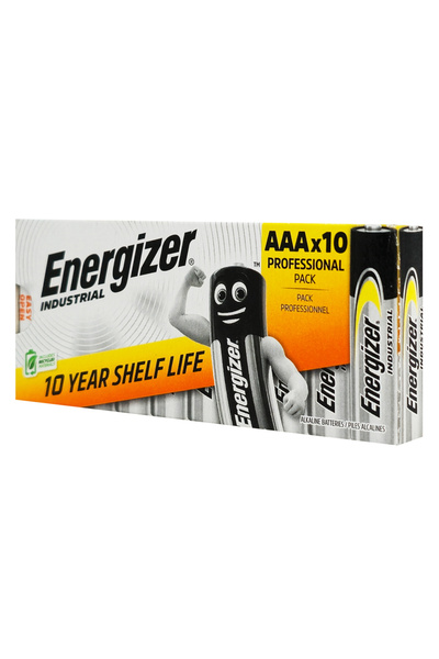 Energizer αλκαλικές μπαταρίες Industrial, AAA/LR03, 1.5V, 10τμχ