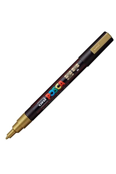 POSCA Λεπτός Μαρκαδόρος Χρυσός (PC-3M-GOLD)