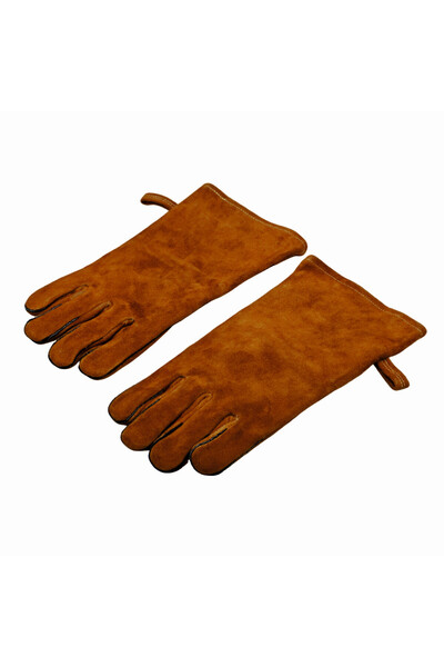 KlugMeister Set manusi protectie pentru gratar KY360180AST, material piele, c...