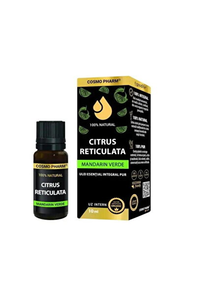 Cosmo Pharm Ulei Esential Integral Pur de Mandarin Verde (Uz Intern) 10ml