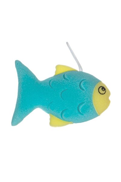 Jumbo Burete de Baie Pestisor Albastru pentru Copii 17x4.5x11cm | Burete de b...