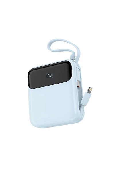 Tradesor Powerbank Mini - Fast Charge - 10.000mah - DX337 - 813669 - Blue