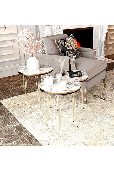 co arma 3-Piece Side Serving Tables for a Stylish Home Perfect for Serving - ...