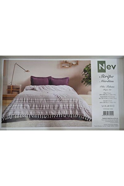 Özdilek Set de lenjerie dublă marca Nev, cu dungi