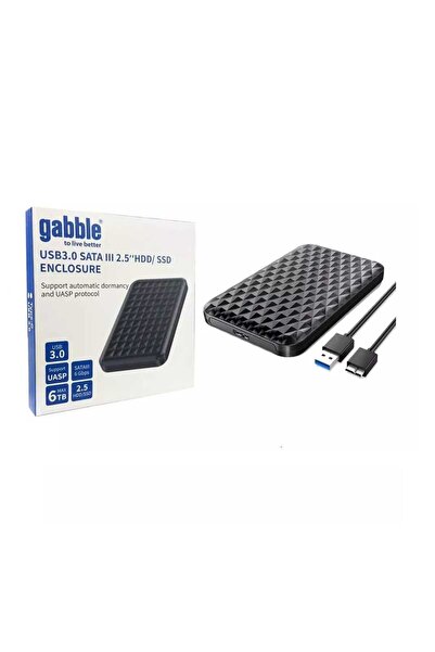 GABBLE Gab-Hk241 2.5" USB 3.0 Hard Drive Enclosure