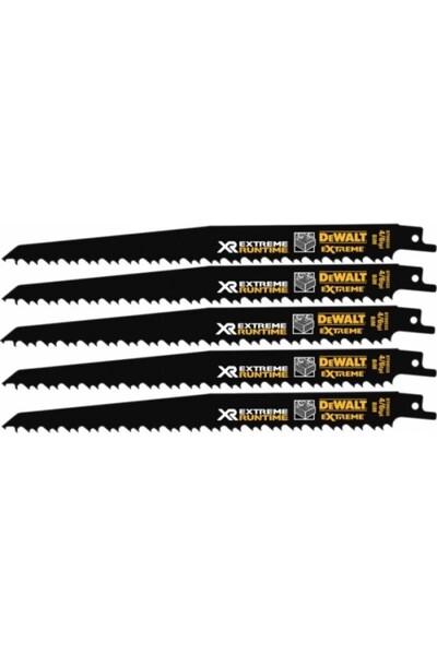 Dewalt DT99555 Λάμες Κοπής Ξύλου Σεγάτσας / Σπαθόσεγας 230mm Σετ 5 τμχ