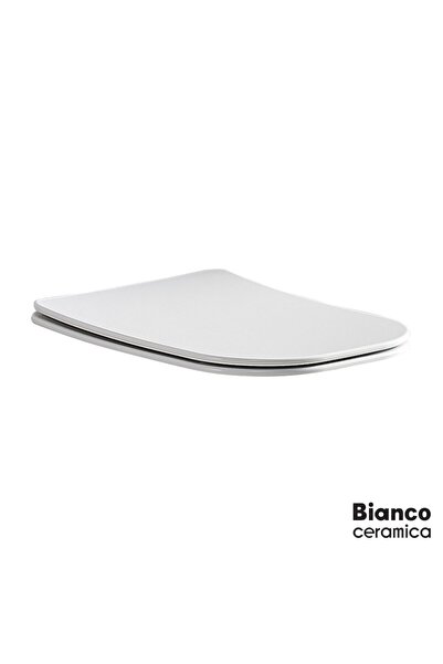 BIANCO CERAMICA 9500SC-300 Κάλυμμα Λεκάνης βακελίτη slim soft close White
