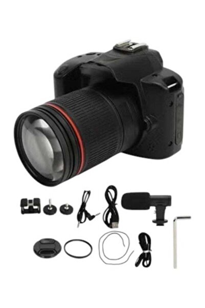 Generic 4K 64MP HD Night Digital Camera with Macro Lens, 3-inch IPS Color Dis...