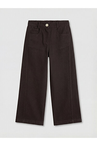 LC Waikiki Vizyon New Season Regular Fit Girls' Gabardine Trousers