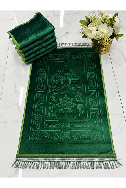 Uğurlu Hac Plush Prayer Mat