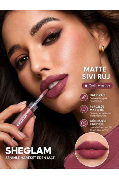SHEGLAM Matte Liquid Lipstick Ruj