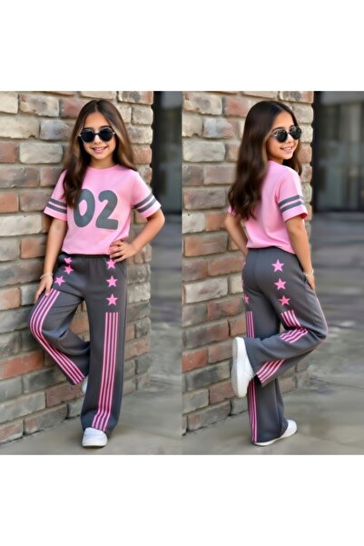 Ütk kids Young Girl and Child Palazzo Summer Set of 2 Pieces