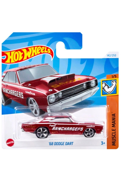 HOT WHEELS 68 دودج دارت HTD65