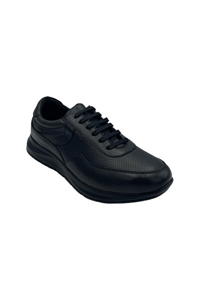 Mario Lavalle , pantofi casual bărbați model 092, piele naturală, Negru