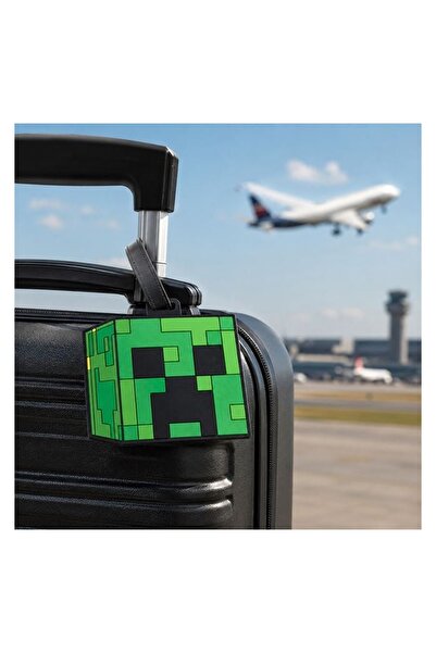 OEM Etichetă bagaj Minecraft cu prindere, accesoriu colorat pentru valiză