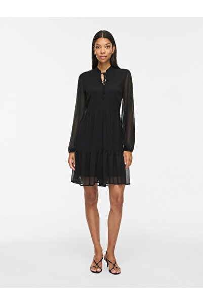 VILA Minikleid VIFALIA Langarm