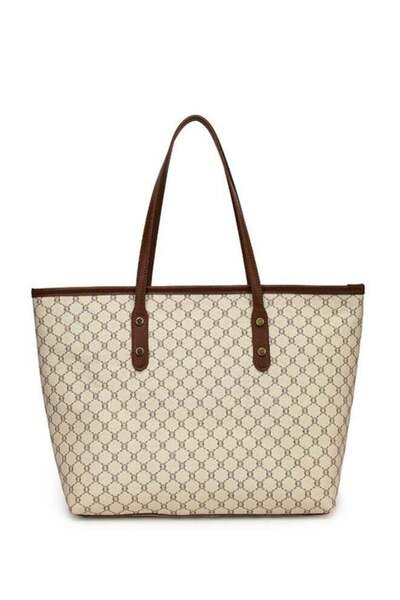 Generic Women's Versatile Plaid Shoulder Bag, Ladies Large-capacity Handbag T...