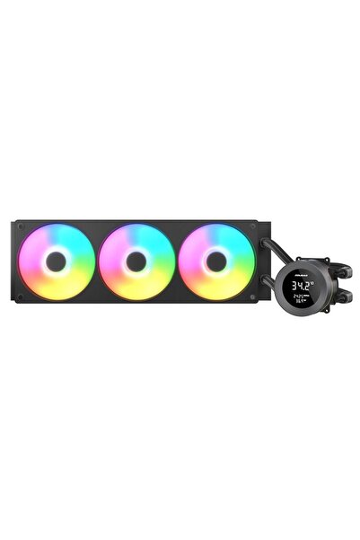 Cougar Poseidon Vistek ARGB 360 CPU Liquid Cooler, Unity 360 ARGB Fan, 2500 R...