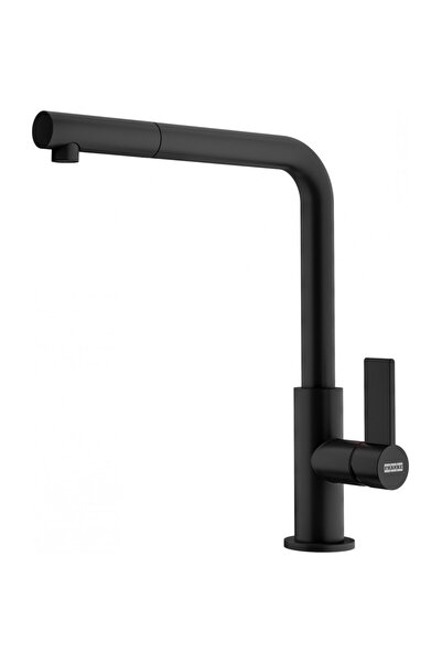 Franke Maris Neptune Evo Αναμεικτική μπαταρία κουζίνας Ντους Black Matt