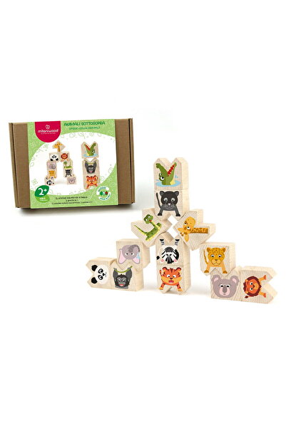 Milaniwood Joc de echilibru Animale exotice haioase