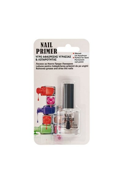 NAIL Primer pentru ojă semipermanentă, 8 ml – pregătire profesională și aderență sporită
