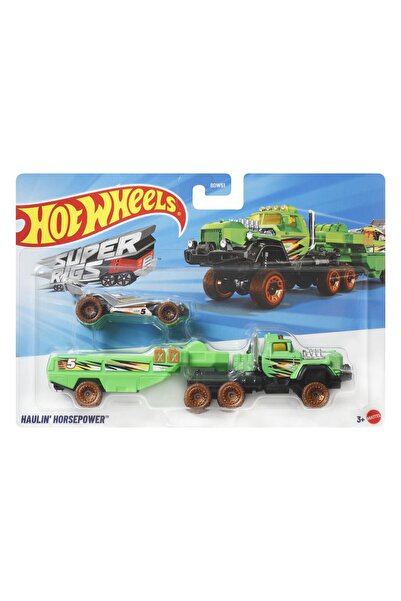 HOT WHEELS Комплект камион и спортна кола Haulin' Horsepower