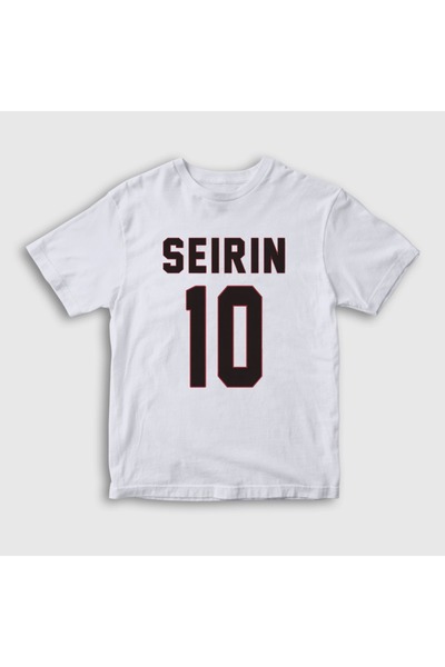 Presmono Детска унисекс бяла тениска Taiga Kagami Seirin 10 Kuroko No Basket ...