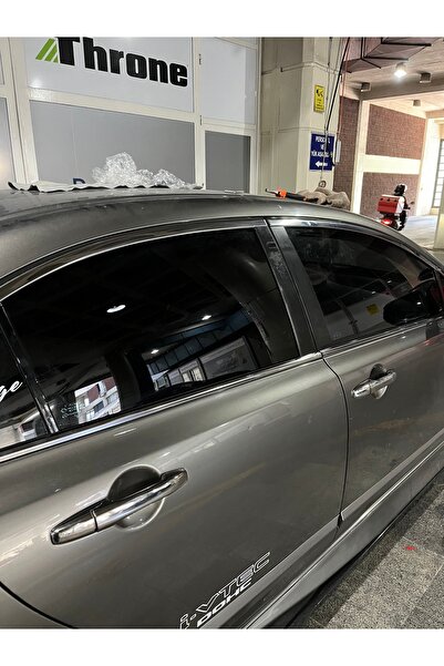 ACK Dizayn Honda Civic FD6 2006-2012 Krom Cam Çerçevesi + Krom Kapı Kolu Seti...