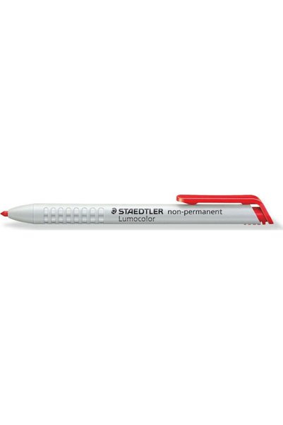 Staedtler Marker permanent Lumocolor roșu