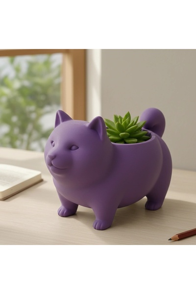 OEM Mini Ghiveci Decorativ Suport Plante cu Design Shiba Inu