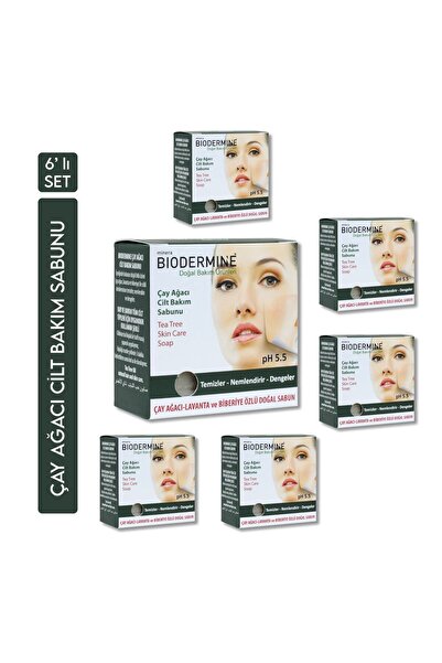 MineraBiodermine Biodermine Tea Tree Soap with Lavender and Rosemary Extracts...