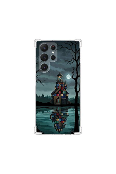 PrintiFy Samsung Galaxy S22ultra ile Uyumlu Simya Serisi Gölge Ve Cam Tasarım...