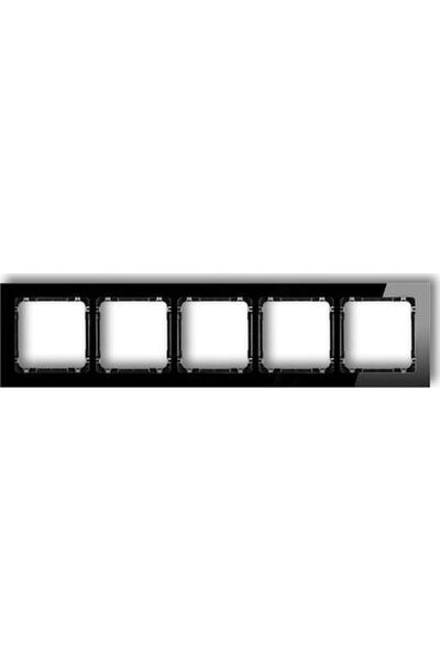 KARLIK Cadru comutator de culoare neagră 12-12-DRS-5