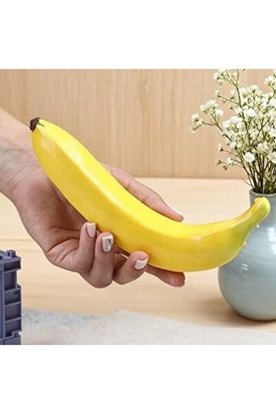 mutlu adım 1 Adet 20cm Plastik Muz Yapay