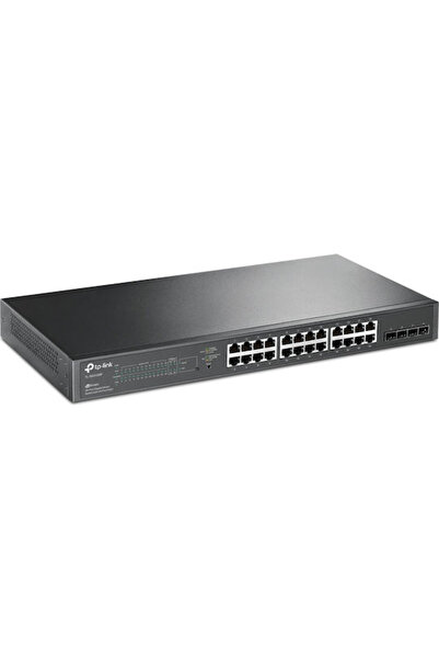 TP-LINK Switch PoE+ L2 gestionat TL-SG2428P cu 24 de porturi Ethernet Gigabit...