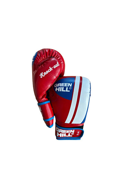 Green Hill Knockout Boks Eldiveni - Kırmızı