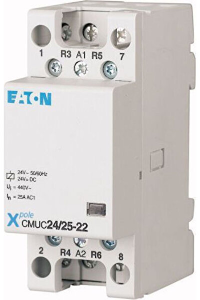 Eaton Contactor Modular 25A 3NO 1NC 24V AC DC Cmuc24/25-31 137400