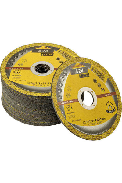 KLİNGSPOR 24 discuri de tăiere suplimentare pentru metal, diametru 125mm, 25 ...