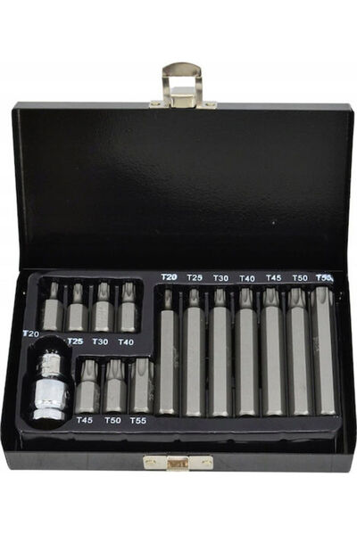 AwTools Set 15 biți de șurubelniță Torx Cod: AW35111BL