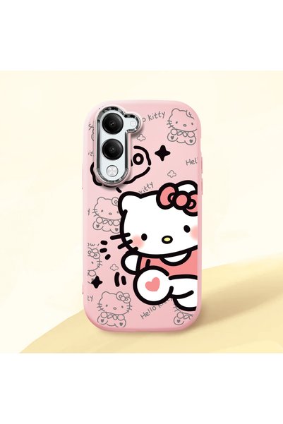 PATTERNOVA Vivo Y04/Y04S Uyumlu Sevimli Karikatür Yumuşak Kılıf, Net Baskı,Da...