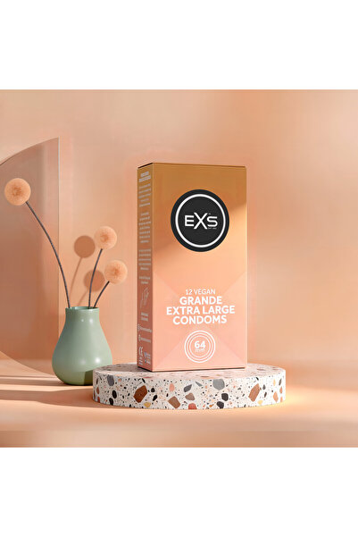 EXS Μεγάλα - Πολύ Μεγάλα Προφυλακτικά - 12 τεμάχια